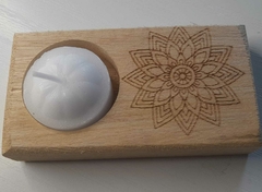 Fusta decorativa con 1 vela en internet