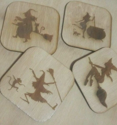 Posavasos Bruja x 4 en internet