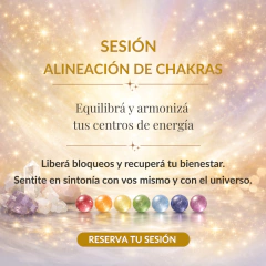 SESION ALINEACION DE CHAKRAS - comprar online