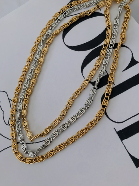 Colar Triplo Grécia