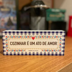 Box Cozinhar Ato de Amor 8x20