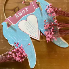 Placa Asas Amor Asas