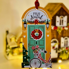 Tag Porta Natal Bicicleta