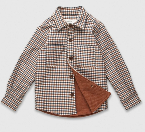 CAMISA JAPON CARAMELO