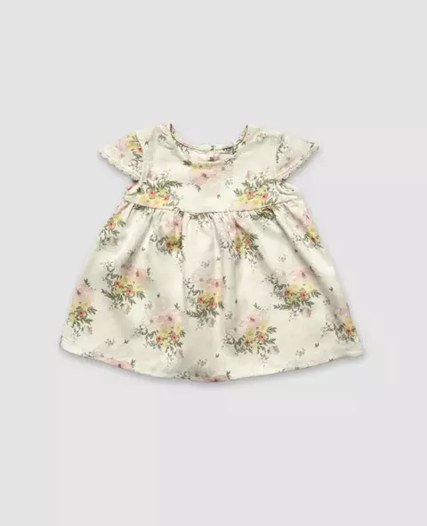 Vestido de LIno Bouquet
