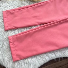 ￼Calça Feminina Alfaiataria Com Cinto Forrado Moda Feminina - comprar online