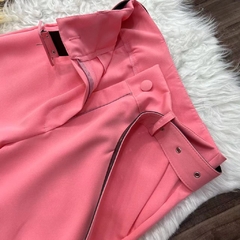 ￼Calça Feminina Alfaiataria Com Cinto Forrado Moda Feminina na internet