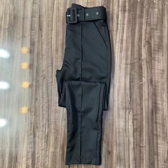￼Calça Feminina Alfaiataria Com Cinto Forrado Moda Feminina - loja online