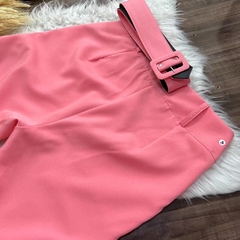 ￼Calça Feminina Alfaiataria Com Cinto Forrado Moda Feminina - Empório Ofertou