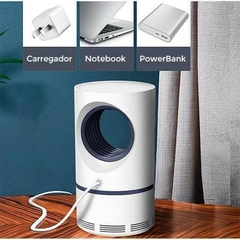 Luminária mata mosquitos