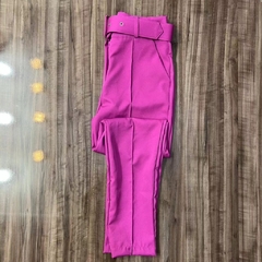 ￼Calça Feminina Alfaiataria Com Cinto Forrado Moda Feminina