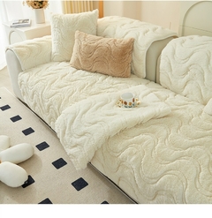 Capa Sofá Anti-Derrapante Pelúcia - Empório Ofertou