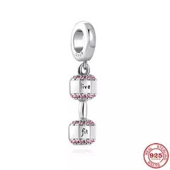 Imagem do Berloque Academia em Prata 925