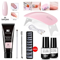 Imagem do KIT Unhas Perfeitas Lux Poly Gel® Leve Cabine Grátis