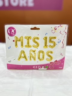 Set de globos Mis 15 Años - comprar online