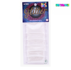 GLITTER PACK x 6 BLANCO
