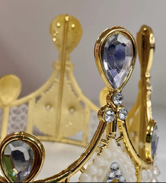 Corona diadema dorada - comprar online