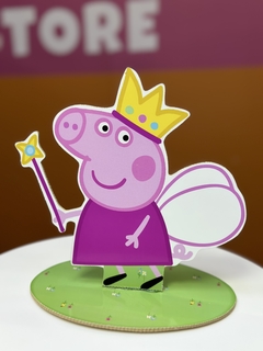 ADORNO CON BASE PARA TORTA PEPPA PIG 2