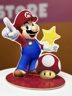 ADORNO CON BASE PARA TORTA MARIO BROSS 2