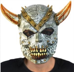 MASCARA DE LATEX DEMONIO VIKINGO