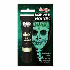 MAQUILLAJE ARTÍSTICO BRILLA EN LA OSCURIDAD