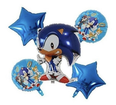 Set de globos Sonic