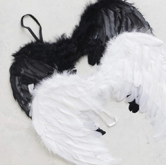 ALAS DE ANGEL PLUMAS NEGRAS - comprar online