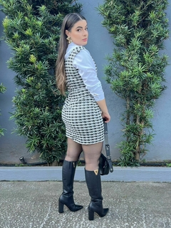 VESTIDO HELENA EM TWEED - Aline Guimarães Closet