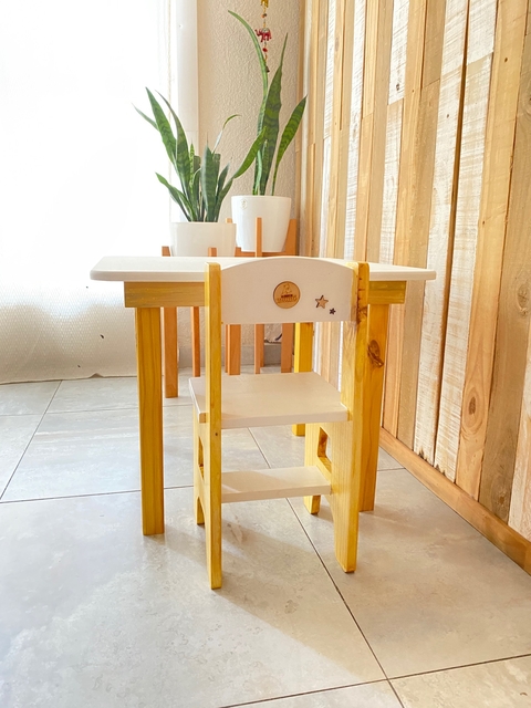 Combo Nórdico Madera y Blanco