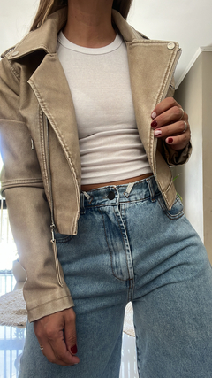 Campera de cuero