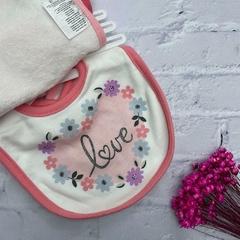 Babador kit com 5 unidades Tema Arco-Íris - online store