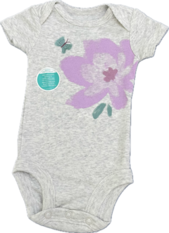 Body Manga curta Carter's Tam Newborn na internet