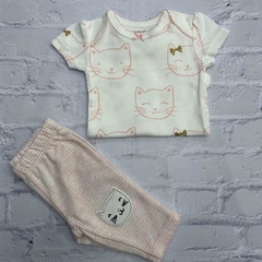 Conj. Body e Mijão Carter's Tam Newborn