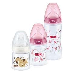 Mamadeira Nuk kit 90/150/300ml