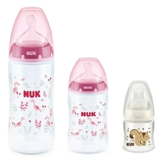 Mamadeira Nuk kit 90/150/300ml on internet