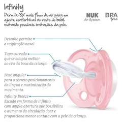 Chupeta Nuk Infinity Tam 1 - comprar online