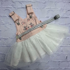 Vestido saia em tule - Bebê Reborn Original - Patrícia Lima