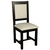 Silla Camila Mobilia Lenovo cedro/beige - comprar online