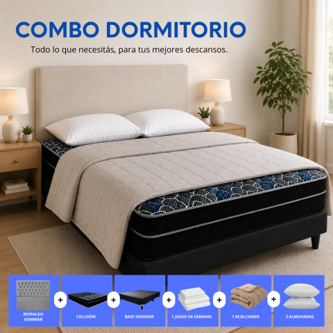 COMBO Dormitorio 2 plazas