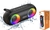 Caixa De Som 20W LED RGB Resistente Água IPX6 A'GOLD SM31