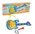 Guitarra Musical com LUZ e Microfone Color