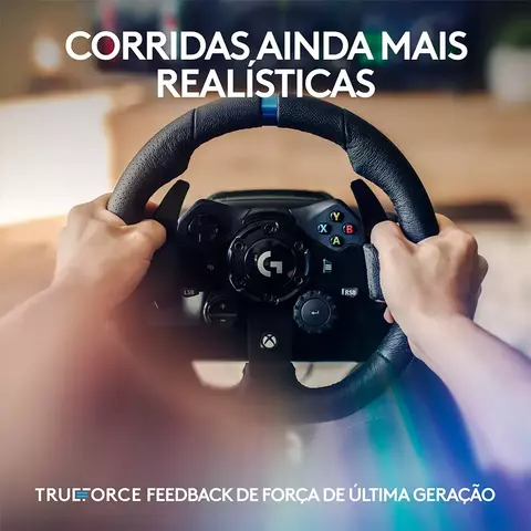 Volante Logitech G923 para Xbox Series X/S, Xbox One e PC com Force Feedback TRUEFORCE - comprar online