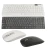 Kit Teclado e Mouse Slim Sem Fio VERDE JP-01 - comprar online