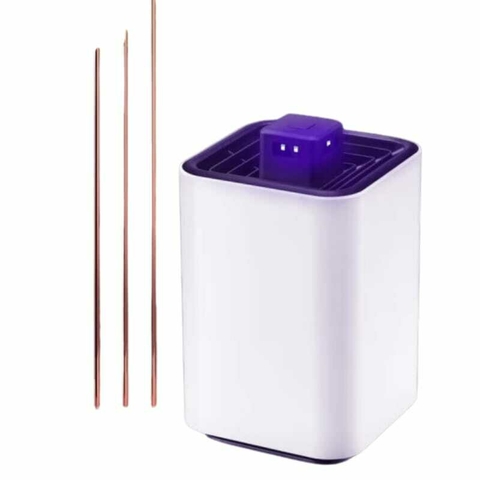 Armadilha Mata Mosquito Inseto Pernilongo Inalação Silencioso e Luz Negra DP DP-829