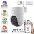 Camara PT WiFi EZViZ CS-H8C / 2 Megapixel / Cobertura 360° / Detección humana / Seguimiento Inteligente