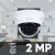 Dahua Cámara Domo Hdbw1200e28 Resolución 2mp Antivandálica Lente 2.8 Mm 115 Grados De Apertura Ir Inteligente De 30 Metros Protecciones Ik10 Y Ip67 Uso Exterior Múltiples Formatos De Video Blanca - comprar en línea