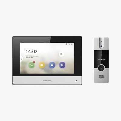 Kit Videoportero Hikvision Analogico y Wifi KIS302-P