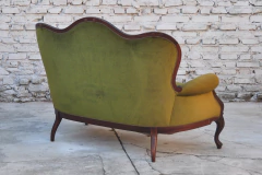 Sofá Colonial Victoriano dos cuerpos. Cód. 14033 - Estilos Muebles