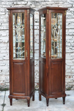 VITRINA COLUMNA INGLESA CON VITRÓ. CÓDIGO 29088