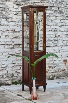 VITRINA COLUMNA INGLESA CON VITRÓ. CÓDIGO 29088 - comprar online